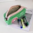thumbnail image 2 of Precioso estuche para lápices de frutas, bolsa de maquillaje para niños y estuches para lápices con cremallera grande, estuche para lápices para la escuela/oficina, estuche para bolígrafos,, 2 of 5