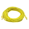 thumbnail image 2 of Monoprice - Patch cable - RJ-45 (M) to RJ-45 (M) - 50 ft - UTP - CAT 5e - snagless, stranded - yellow, 2 of 2