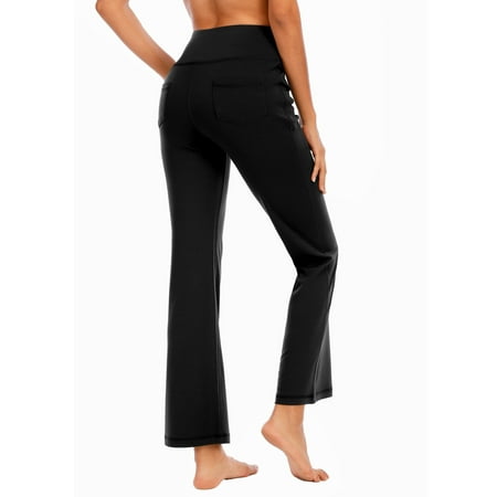 YuanDian Pantalon Danse Du Ventre Jambe Large Évasée Femme - Oriental Tribal Noir