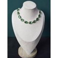 thumbnail image 5 of Multicolor Crystal Statement Choker Necklace With Square Faceted Stones, 5 of 15