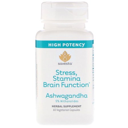 Savesta Ashwagandha 60 Vegetarian Capsules Pack of 3