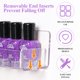 thumbnail image 4 of Organizador de esmaltes de uñas FFowCye de acrílico para montaje en pared, 90 botellas, 4 of 7