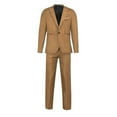thumbnail image 3 of Rciityk Mens Suits 2 Piece Slim Fit Casual One Button Solid Suits for Mens Business Wedding Party Jacket Blazer & Pants Set, 3 of 5