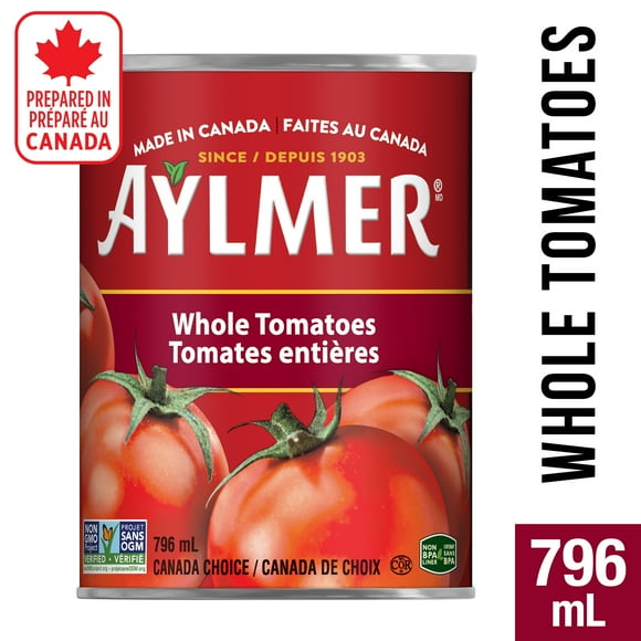 Aylmer Tomatoes Whole, 796 ml