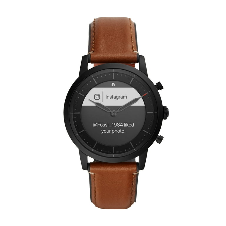 Hybrid smartwatch top with hr