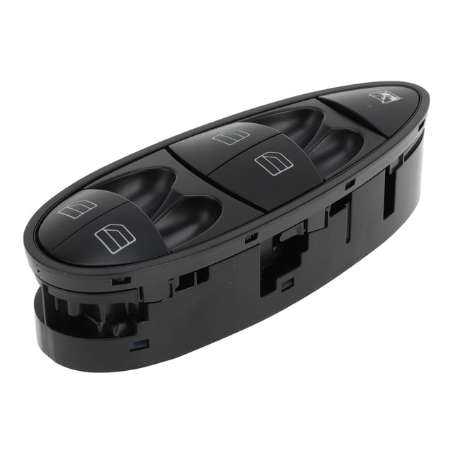 Unique Bargains Interruptor de Ventana Eléctrica No.A2118210058 Interruptor de Control de Ventana para Mercedes-Benz E500 E550 E63 AMG Negro