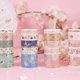 thumbnail image 2 of 20 rollos de cinta de papel japonés Washi cinta adhesiva de lámina dorada, 2 of 8
