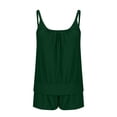 thumbnail image 4 of cocolona Womens Blouson Tankini Swimsuits with Shorts Modest Two Piece Bathing Suit Holiday Vacation Beach Swimwear, 4 of 5