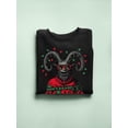 thumbnail image 3 of Don't Kramp My Style Sweater Dark Humor Christmas Tee Women's Sweatshirt, 3 of 4