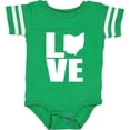 thumbnail image 3 of Inktastic Ohio Love Boys or Girls Baby Bodysuit, 3 of 5