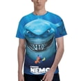 thumbnail image 5 of Finding Nemo Mens 3d Graphic Print Shirts Casual Short Sleeve Tee Shirts, 5 of 8