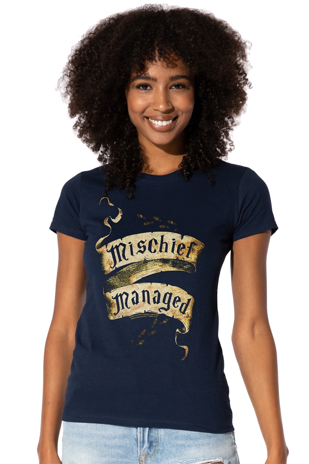 Harry Potter Mischief Managed Women's T 