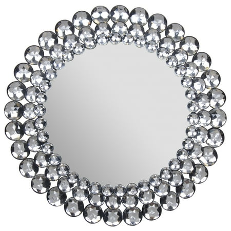 - Round Jeweled Mirror, 17