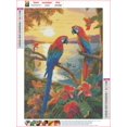 thumbnail image 4 of HsdsBebe Animals DIY Diamond Art Painting Kit, Sunset Parrot Art Craft Gem Painting Adult and Children DIY Full Round 5D Diamond Drill Kit, 4 of 5