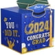 thumbnail image 5 of Caja de regalo de graduación 2024, caja de golosinas de graduación, caja de recuerdos para fiesta de graduación 2024, decoraciones de graduación, 5 of 5