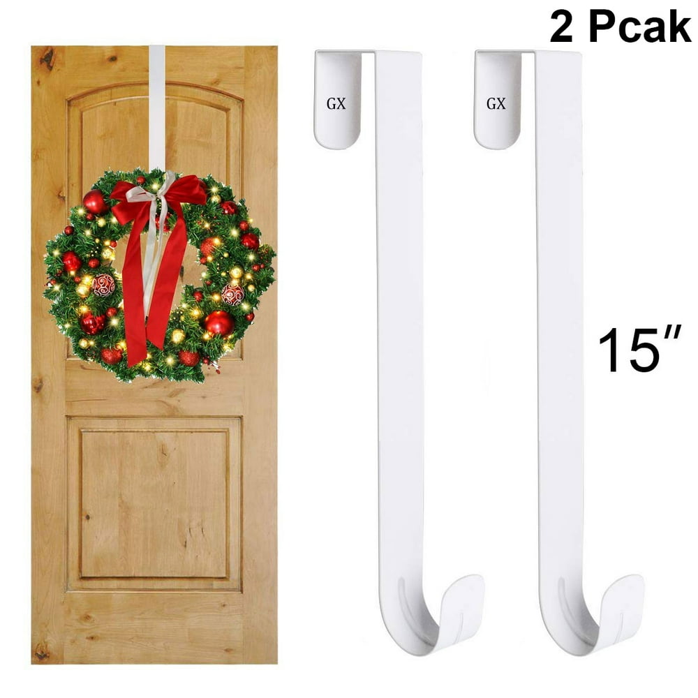 Wreath Hanger for Front Door Large Wreath Metal Hook for Christmas