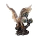 thumbnail image 1 of Escultura de águila moderna, coleccionable, creativa, artesanal, para exhibición, obra de arte, estatua de animal Estilo A, 1 of 9