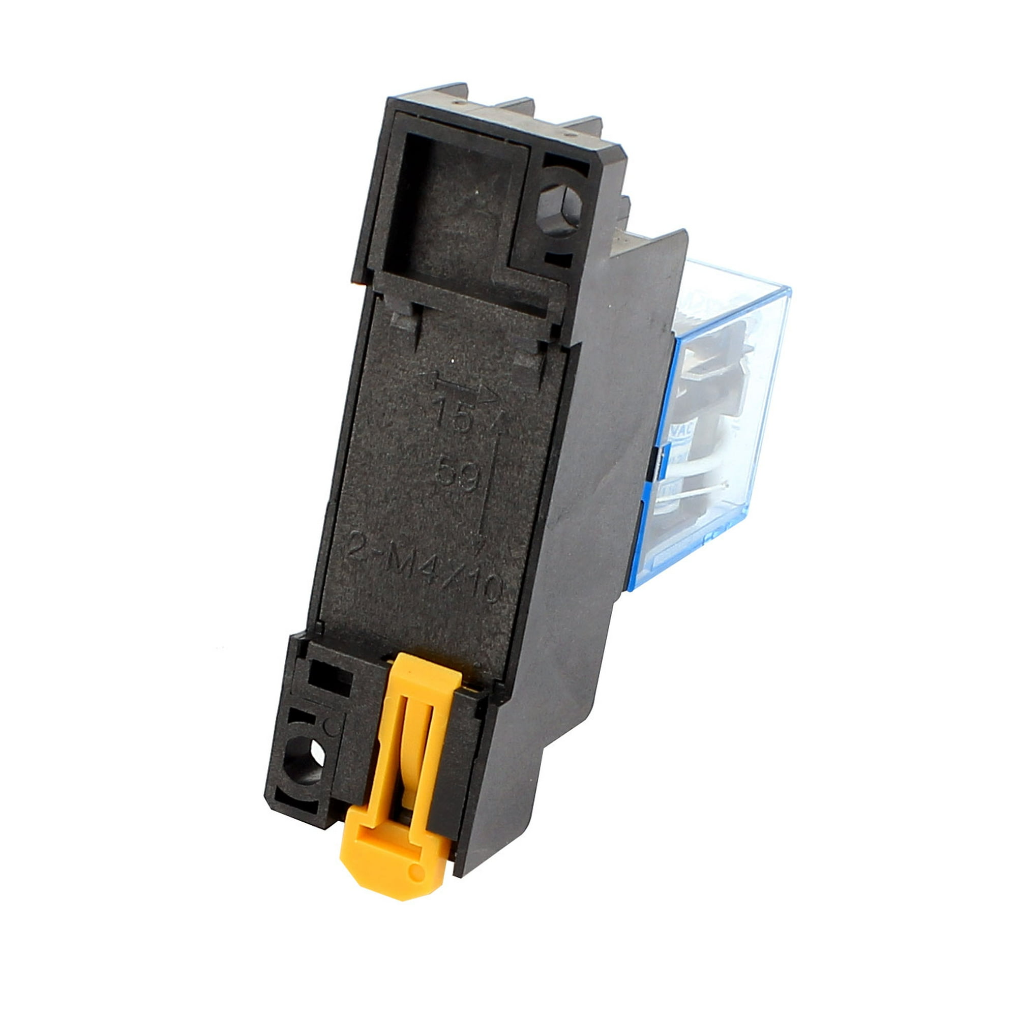 3-Pack AC 110/120V Coil 14-Pin 4PDT DIN Rail Electromagnetic Power Relay - Uxcell