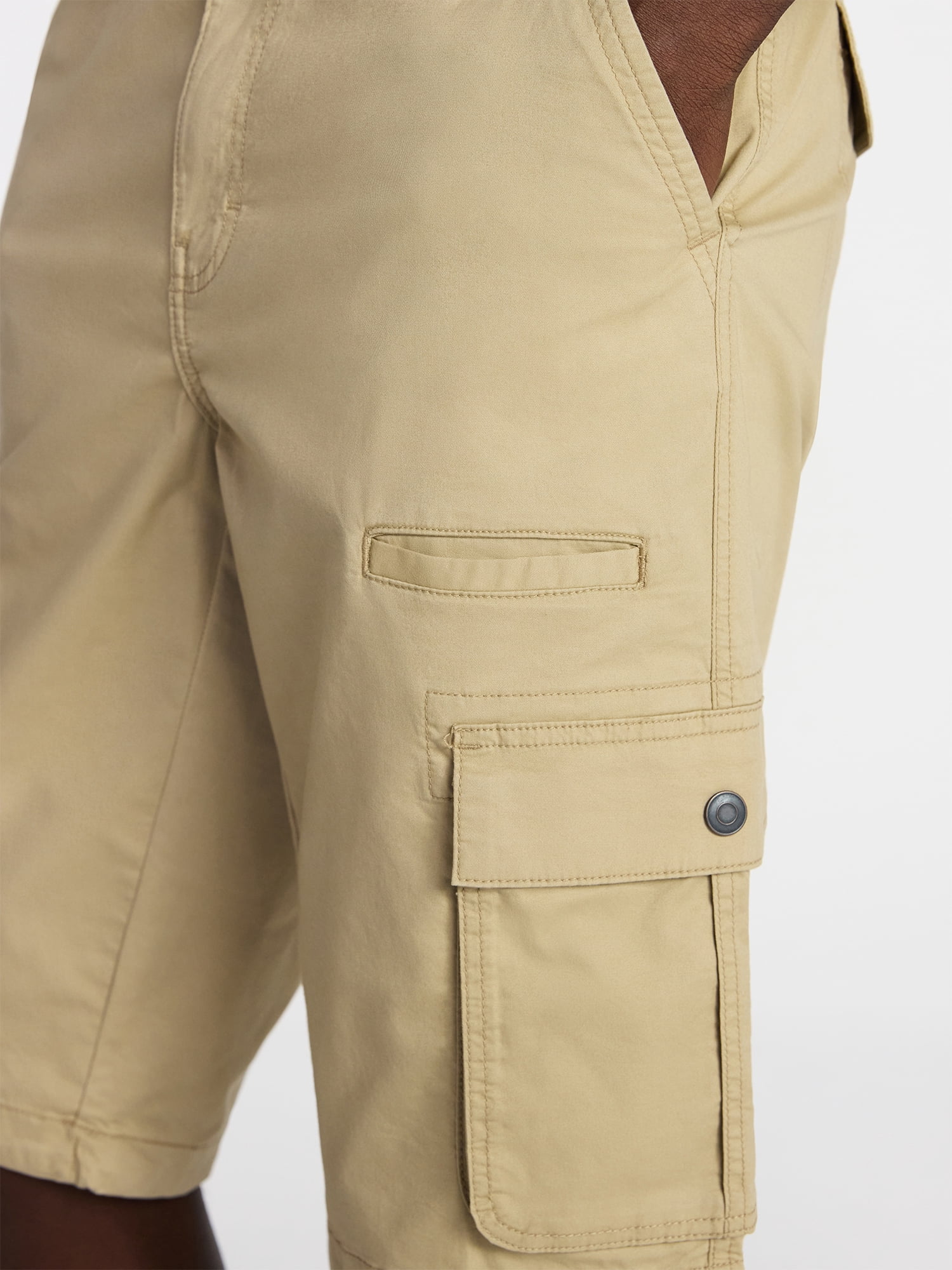 George Men's Relaxed Fit Messenger Cargo Shorts, 14" Inseam, Sizes 28-54