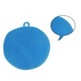 thumbnail image 2 of Toystoory Cepillo multifuncional Antiadherente Cocina Fregador Vajilla Limpieza Herramienta Forma Cocina y Comedor Azul 10.6x12cm, 2 of 6