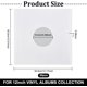 thumbnail image 2 of 20 fundas antiestáticas para discos de vinilo de 30 cm (DIY), con forro de polietileno para discos LP y película de PE para protegerlos, color blanco., 2 of 5