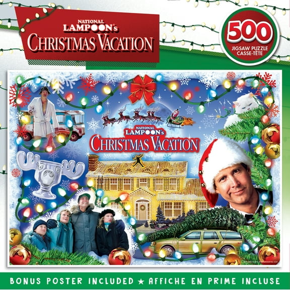 MasterPieces 500 Piece Jigsaw Puzzle - National Lampoon's Christmas Vacation - 15"x21"