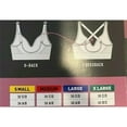 thumbnail image 2 of PUMA Womens Sports Bra 2pk Purple Gray Wicking Seamless Medium Impact XL NIB, 2 of 4