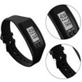 thumbnail image 3 of Pulsera Del Podómetro LED Caminata Carriendo El 12/24h Tiempo Paso Silicona Rastreador Multifunción Fitness Watch para Al Aire Libre, 3 of 9