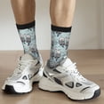 thumbnail image 6 of KLL Sea Otter Print Cool Socks Men's Women's Crew Socks Funny Crazy Novelty Stockings, 6 of 6