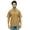 Sandy Brown, variant on Men's Mandarin Collar Cotton Short Kurta Casual Ethnic Shirt-XXX-Large
