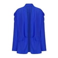 thumbnail image 5 of Wiyuqeen Puff Long Sleeve Blazers for Women Business Casual Open Front Work Blazer Jackets with Pockets Dressy Casual Lapel Collar Workwear, 5 of 6