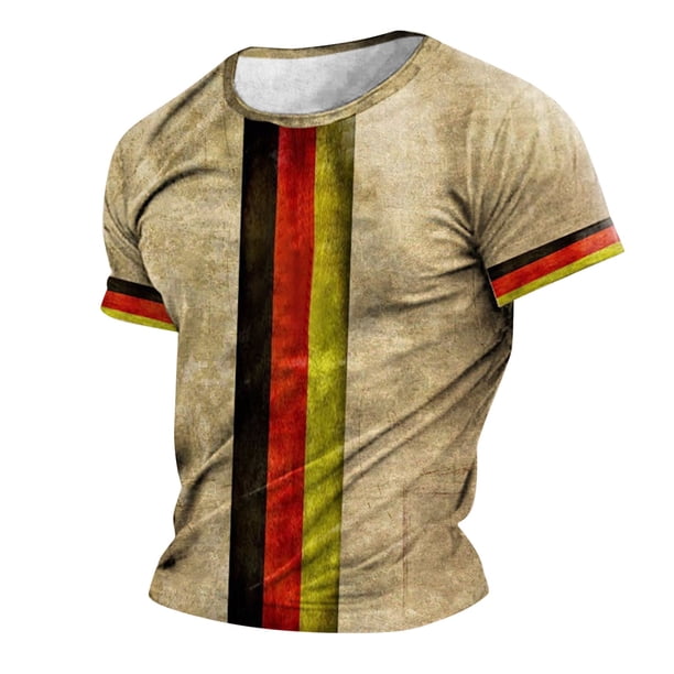 Playeras De Hombre Camiseta Informal De Verano De Manga Corta Con Cuello Redondo Y Estampado De Letras Y Caras Para Hombre