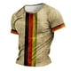 thumbnail image 1 of Playeras De Hombre Camiseta Informal De Verano De Manga Corta Con Cuello Redondo Y Estampado De Letras Y Caras Para Hombre, 1 of 6