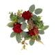 thumbnail image 3 of Anillo de vela, corona artificial, corona de velas navideñas, corona de granja verde, candelabro de pilar para Pascua Estilo A, 3 of 9