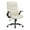 White, variant on MCQ Office Chair,PU Leather Desk Chair with Lumbar Support, Wheels, and Flip-up Armrest, White