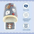 thumbnail image 4 of Guinea Pig Hideout for Hamster & Guinea Pig Cage Accessories - Washable Fleece Hideout/House with Step Pad, for Rabbit/Chinchilla/Ferret (S/L), 4 of 9