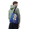 thumbnail image 3 of Autism Awareness Shih Tzu Accept Understand Love All Over Print 3D Canvas Tote Bag Lion Dog Lover Gifts Reusable Handbag - 12003, 3 of 5