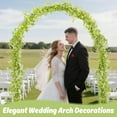 thumbnail image 2 of Artificial Baby's Breath Flower Garland, Greenery Hanging Vines for Wedding Arch, Table Centerpieces, Indoor & Outdoor Home Decoration, 2 of 6