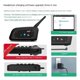 thumbnail image 5 of EJEASV6Pro+ double bag six people talk motorcycle helmet bluetooth walkie talkie headset music, 5 of 6