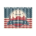 thumbnail image 2 of CADecor Vintage Tennessee State Nashville SkylineWindow Treatment Panel Curtains Window Curtain Kitchen Curtain,Two Piece 26x39 Inches, 2 of 4