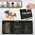 thumbnail image 4 of Set de cartera y llavero Pokémon para niños, cartera triple, 4 of 6