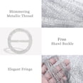 thumbnail image 2 of Sparkling Metallic Shawls and Wraps for Bridal Weddings/Evening Party/Formal Dresses, 2 of 5
