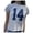 Z162 White, variant on Landzoo Women'S T-Shirt Number Print Short Sleeve Crew Neck Tops Summer Casual Women Tees Size L White