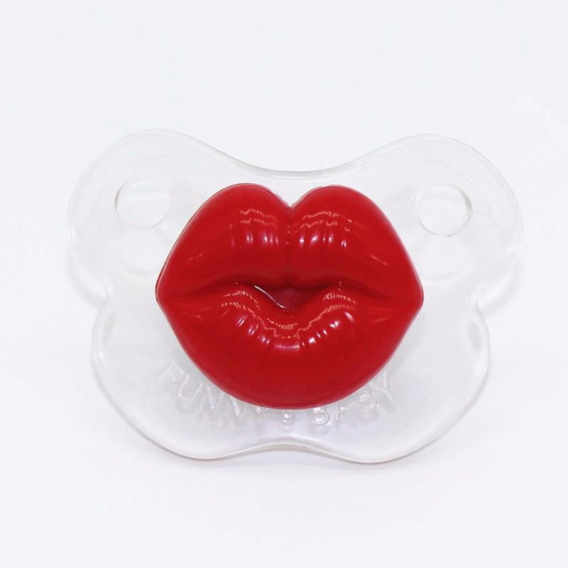 Silicone Lip Funny Nipple Baby Toddler Pacifier Nipples Baby Care 