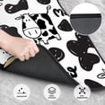 thumbnail image 3 of LAKIMCT Moo Milk Cow Car Mats, Neoprene Front Rear Floor Mats for Cars, Waterproof Anti-Slip Car Floor Mats Full Set, Universal(4 Pcs), 3 of 6
