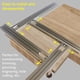 thumbnail image 3 of Carril de guía Docooler Sistema de guía de riel para carpintería, máquina cortadora, ranura de fresado, riel de guía de grabado, riel de guía auxiliar Docooler Carril de guía, 3 of 6