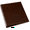 Belfast Brown, variant on Gallery Leather 3 Ring Binder with Plastic Sleeves, Includes 10 Sheets, Sheet Size: 8.5" x 11" - Presentation Binder Rings with Hubbed Spine, Thick: 0.75" Camden Red