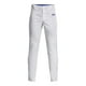 thumbnail image 3 of Pantalones de béisbol Under Armour Utility para niños, color blanco/real, 3 of 3