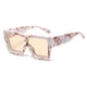 thumbnail image 1 of Gafas de sol personalizadas con montura cuadrada para uñas de arroz, gafas de sol de moda con montura grande, hechas de PC, 1 of 5
