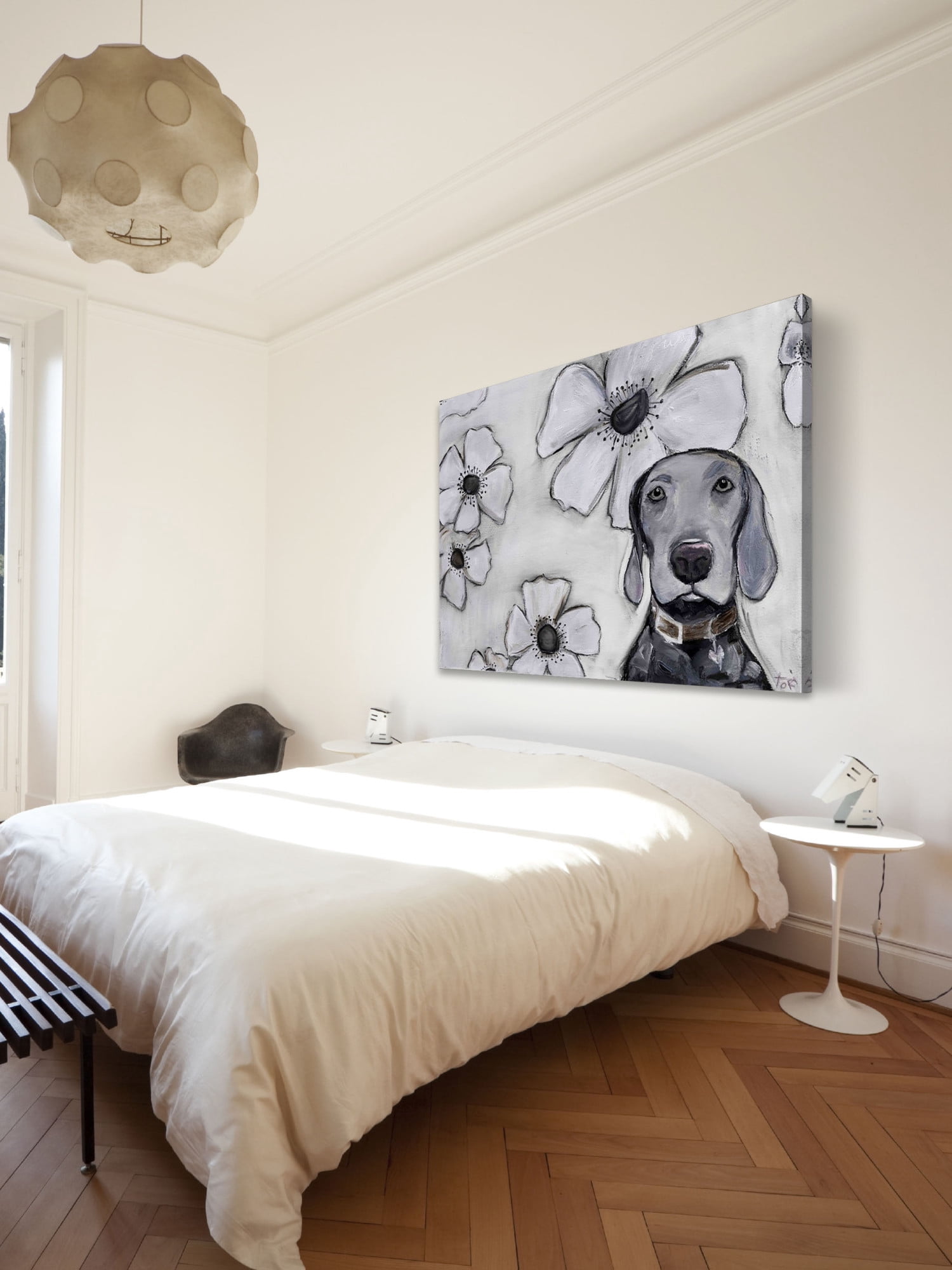 Marmont Hill "Just in Time" by Tori Campisi Painting Print on Canvas